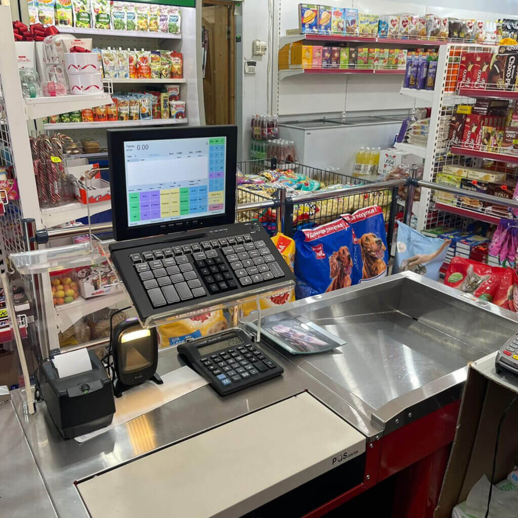 Кейс: Автоматизация продуктового магазина «На перекрестке» в Абхазии
