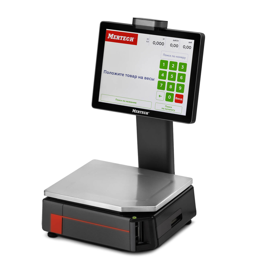 Весы с печатью этикеток M-ER 727 PM-32.5 (VISION-AI 15", USB, Ethernet, Wi-Fi)