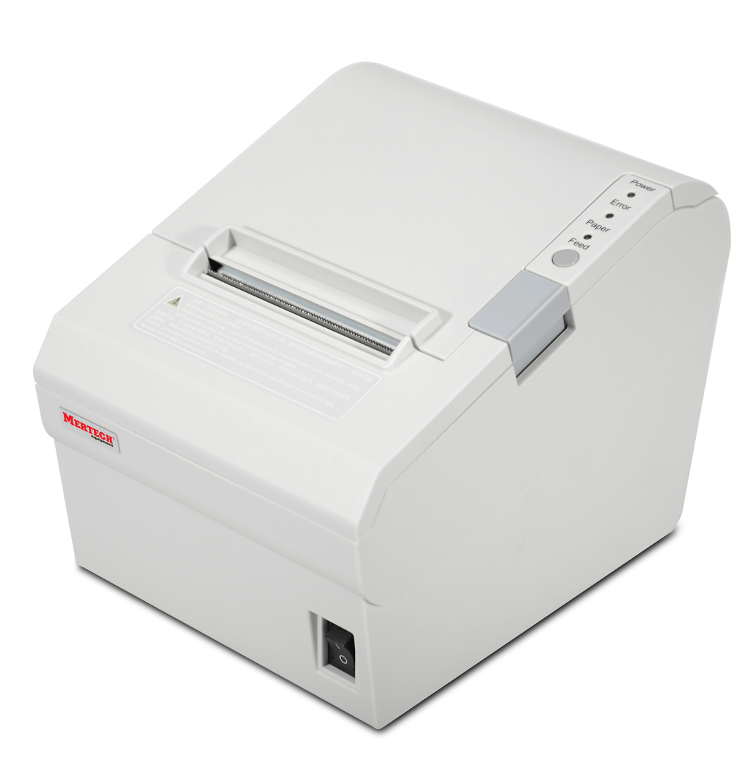 Чековый принтер MERTECH G80 RS232-USB, Ethernet White