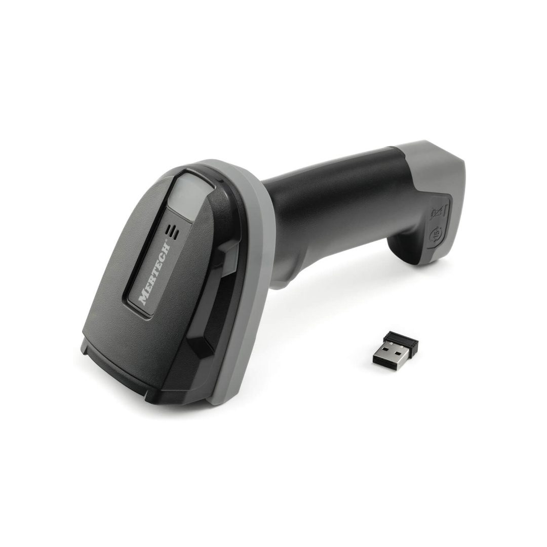 Беспроводной сканер штрих-кода MERTECH CL-2420 BLE SPP Dongle P2D USB black