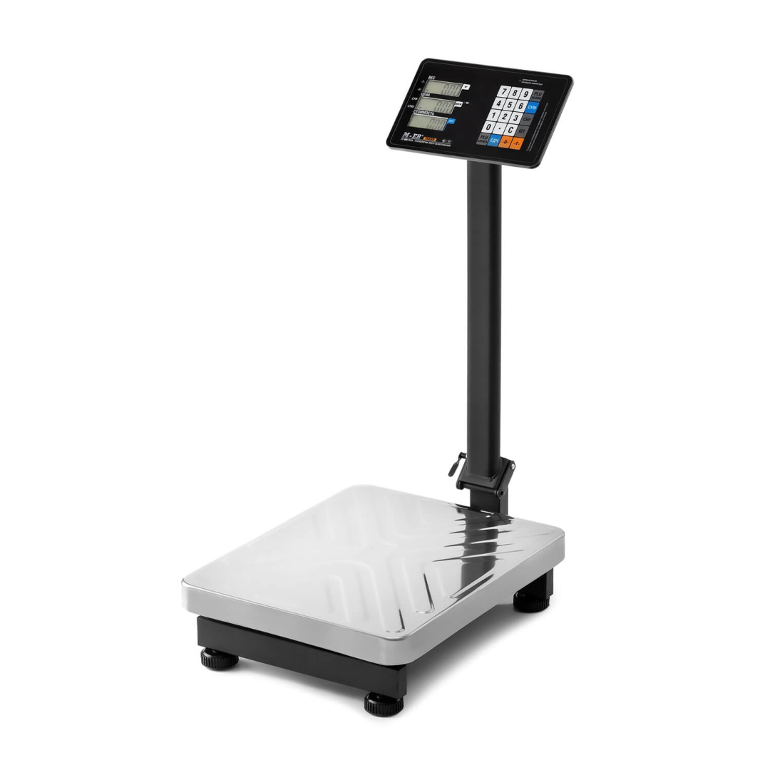 Торговые напольные весы M-ER 333 ACP-60.10/20 "TRADER" с расч. стоимости LCD